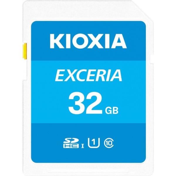 Карта памяти Kioxia SDHC Card Exceria 32GB Class 10 UHS U1 (LNEX1L032GG4)