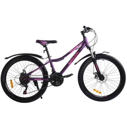Велосипед Spark LINK колеса 24" стальная рама 12" Фиолетовый (000239220)
