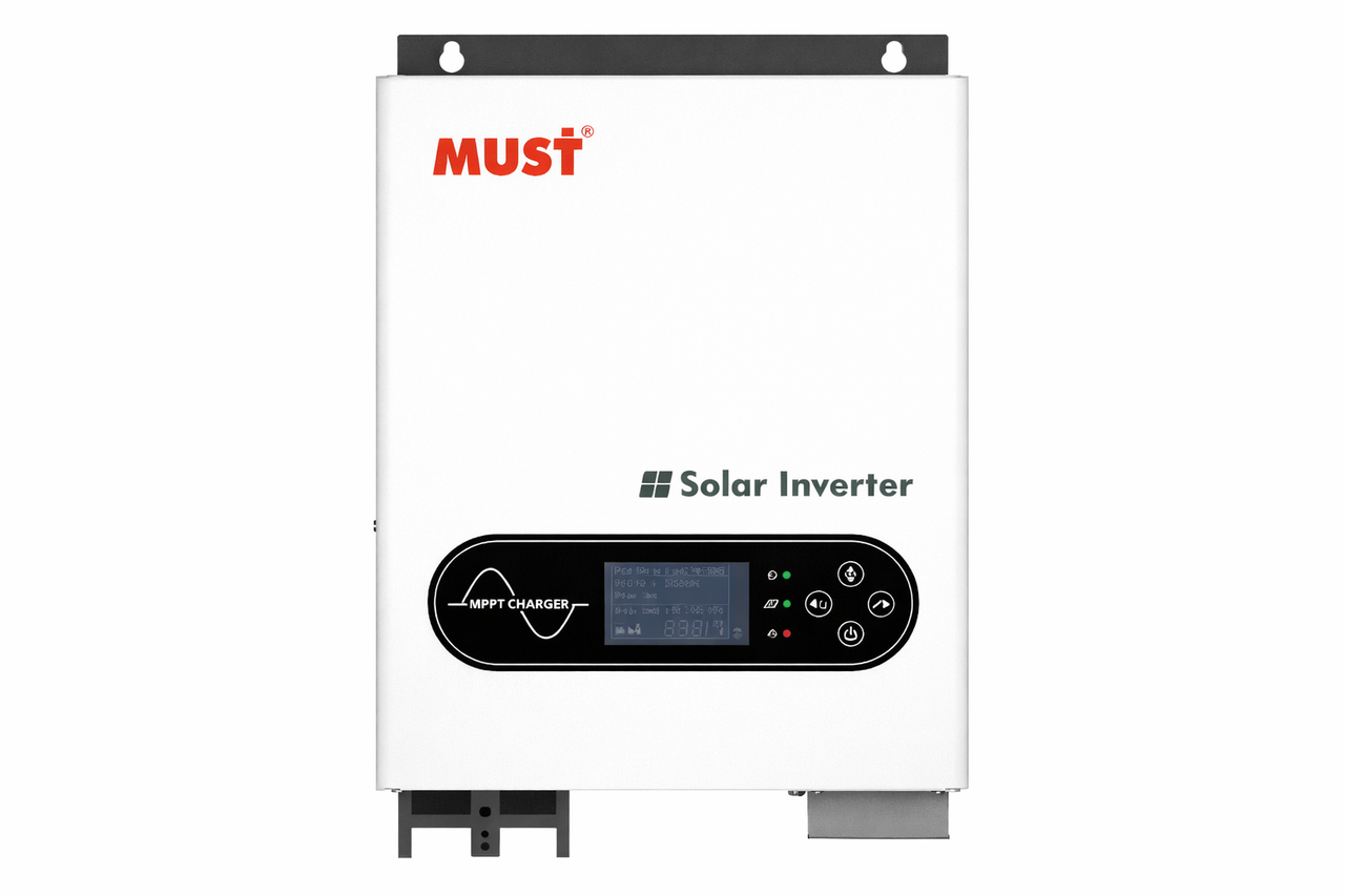 Инвертор гибридный MUST с MPPT 2000W 12V 80A PV 30–320VDC (PV-1800)