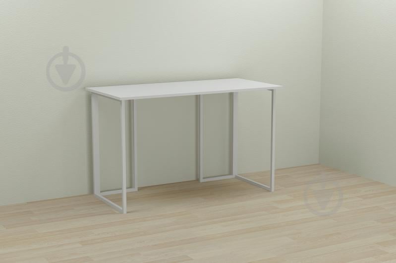 Комп'ютерний стіл Ferrum-decor Ханна 75x140x70 білий ДСП Біле 16мм