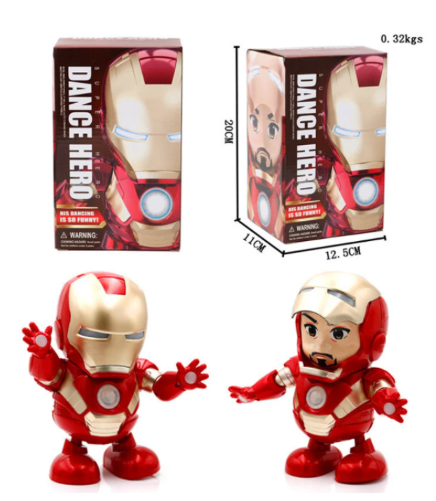 Танцюючий робот IRON MAN інтерактивний (S000548) - фото 2