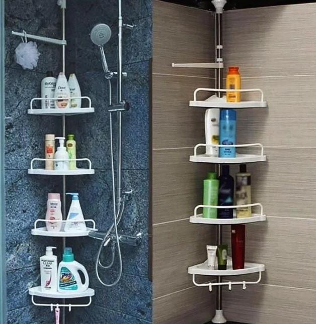 Полиця для ванної кімнати кутова Multi Corner Shelf 3,2 м (2745) - фото 4