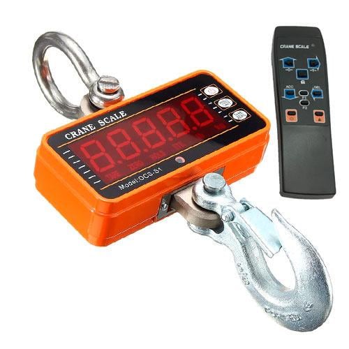 Весы крановые электронные OCS-S1 до 1000 кг шаг 0,5 кг пульт ДУ (312970)