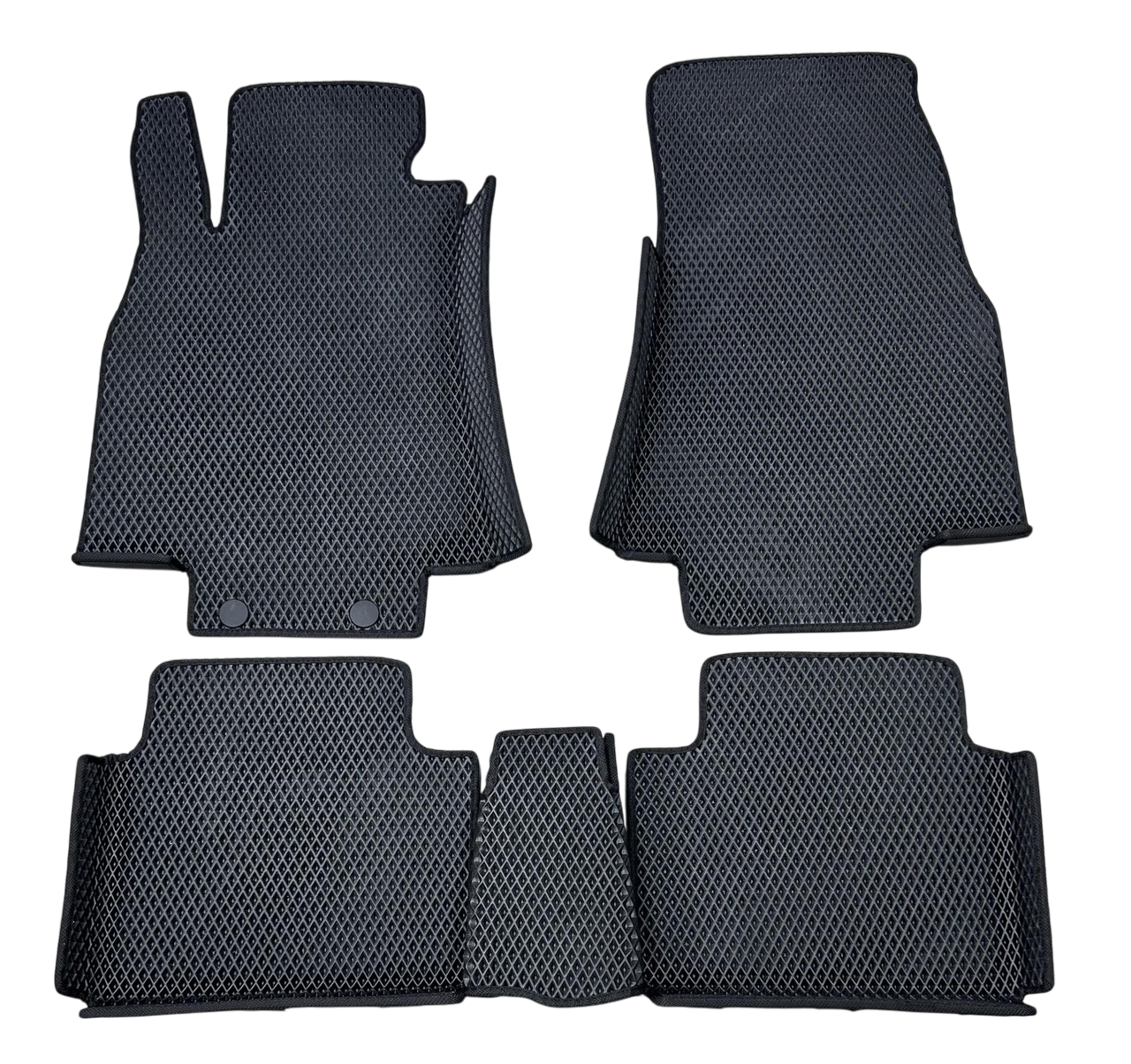 Коврики EVA с бортиками в салон для Mercedes B-class W245 2005-2011 гг. Черный (1984984228)