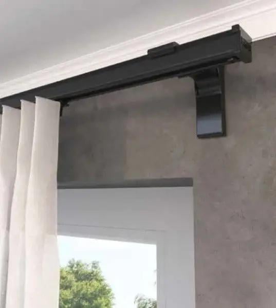 Карниз алюмінієвий однорядний Forest KS 550 см Чорний (2503773163) - фото 3 Карниз алюмінієвий однорядний Forest KS 550 см Чорний (2503773163) - фото 3