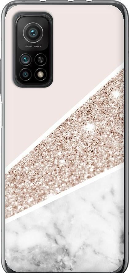 Чехол на Xiaomi Mi 10T Пастельный мрамор (4342u-2096-42517)