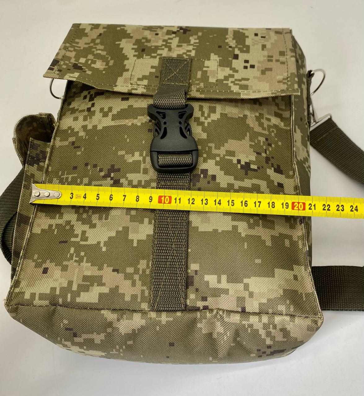 Сумка військова для протигазу/фільтрів/масок Піксель (0004) - фото 5