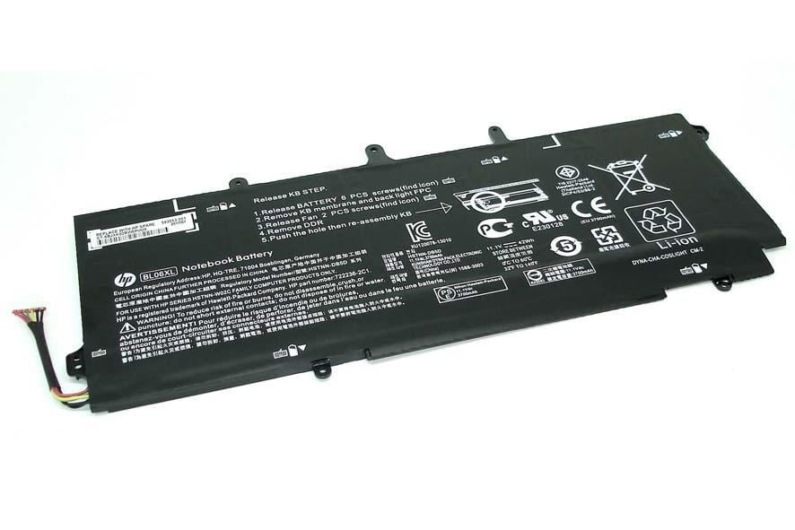 Акумулятор для ноутбука HP BL06XL Elitebook 1040 G1 11,1 V 3700 mAh