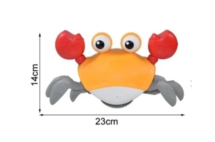 Интерактивная игрушка Краб робот со звуковыми эффектами Оранжевый (24984745) - фото 2 Интерактивная игрушка Краб робот со звуковыми эффектами Оранжевый (24984745) - фото 2