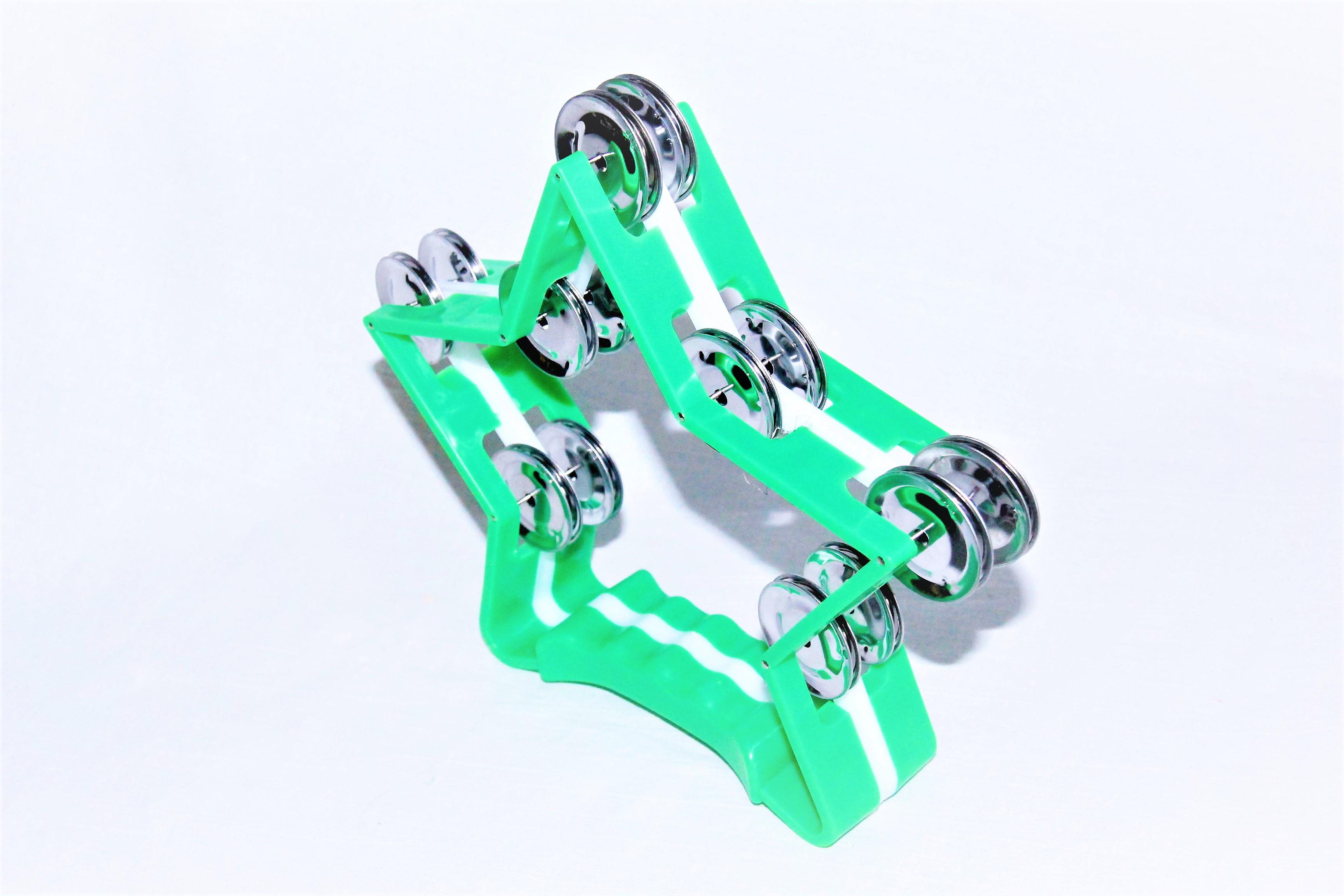 Тамбурін Руді фігурний Зірка пластик 20х24х5 см - фото 3