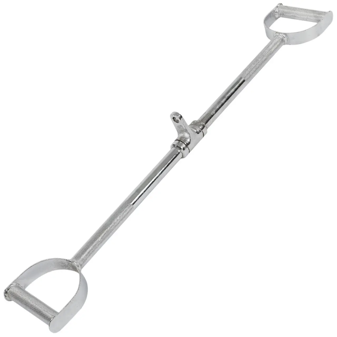 Ручка для верхней тяги York Fitness прямая с параллельным хватом 86 см Хром (3756) Ручка для верхней тяги York Fitness прямая с параллельным хватом 86 см Хром (3756)