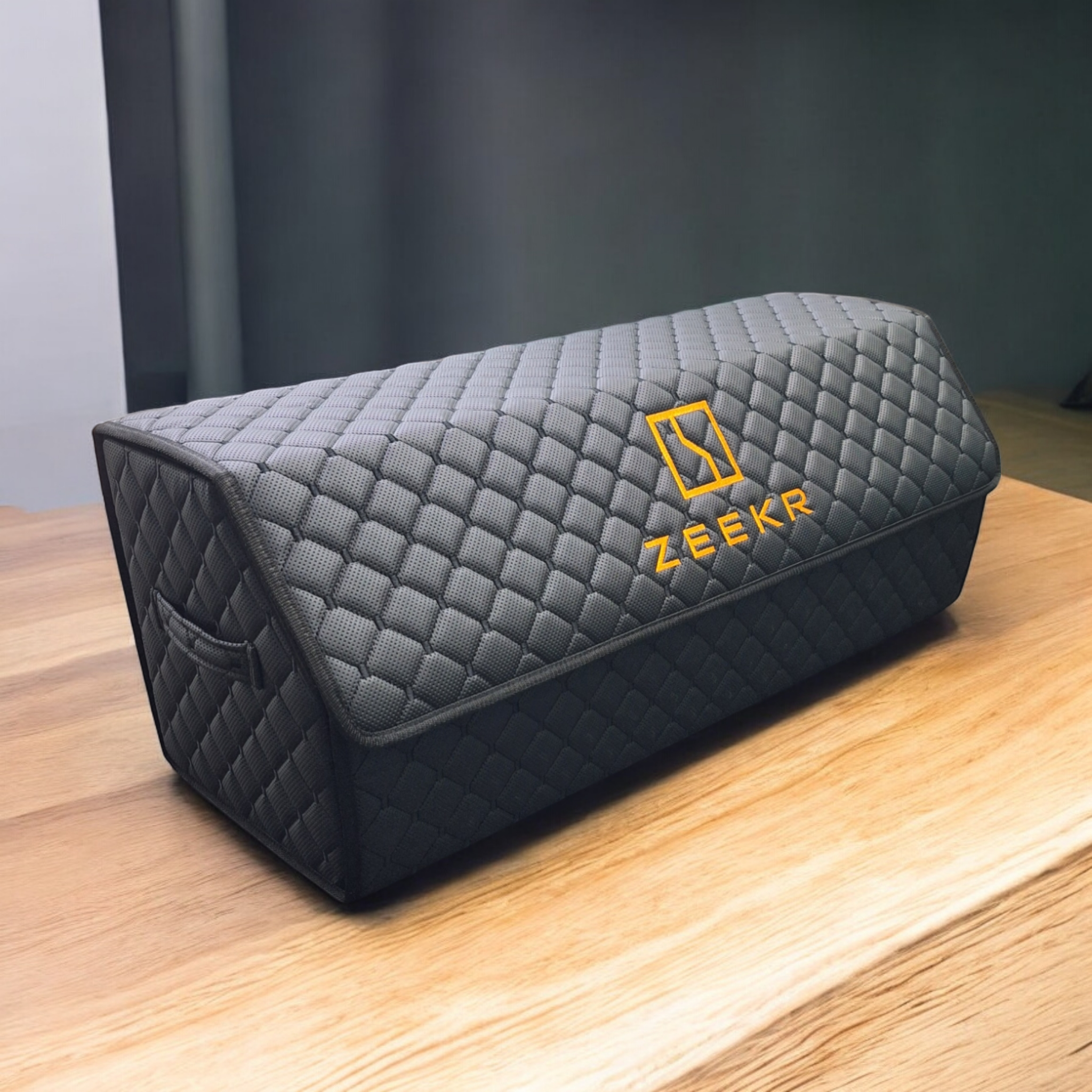 Органайзер в багажник Zeekr экокожа L 65х30х30 см Черный (BOXGRL-ZKR001)