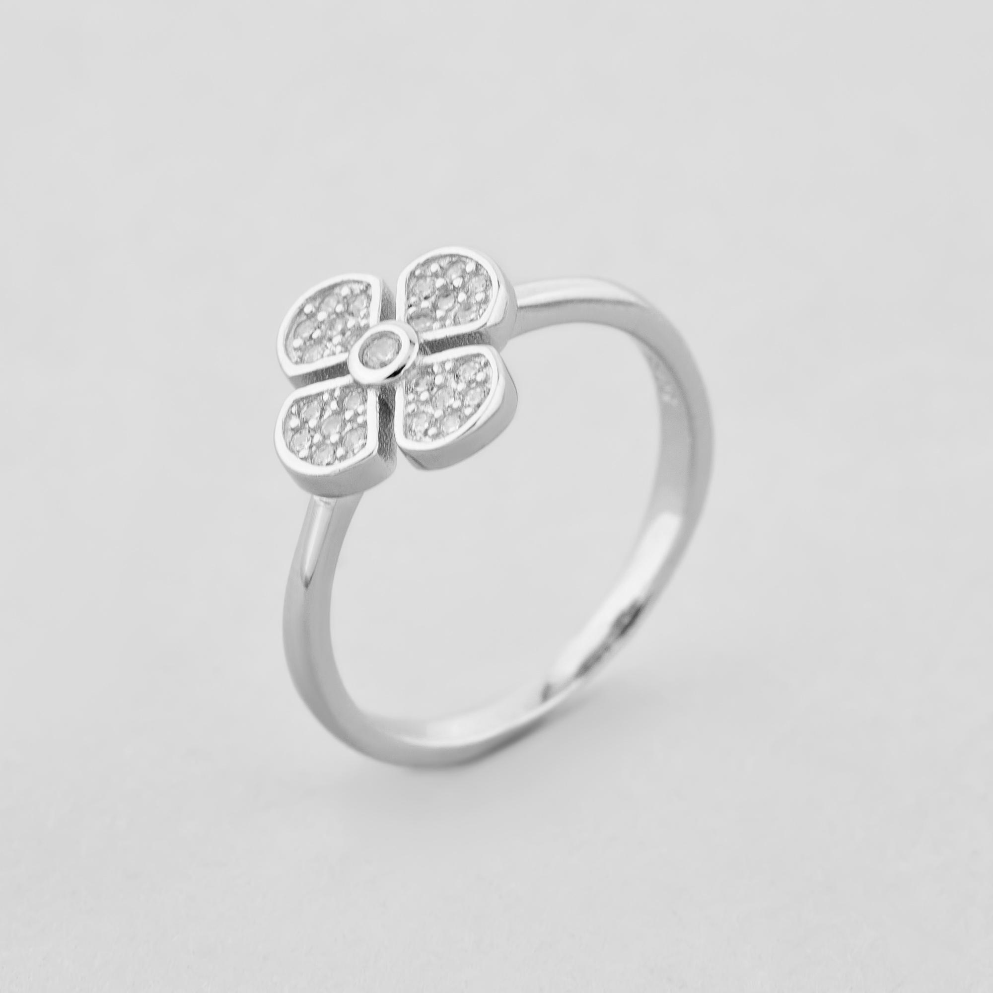 Серебряное кольцо Minimal Фрезия р. 17 (12563) Серебряное кольцо Minimal Фрезия р. 17 (12563)