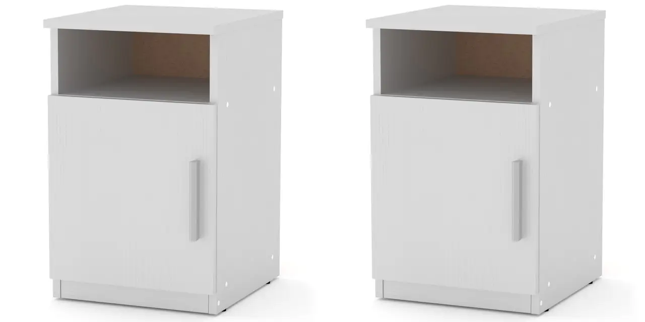 Тумба приліжкова Компаніт ПКТ-1 2 шт. Німфея альба (26642708)