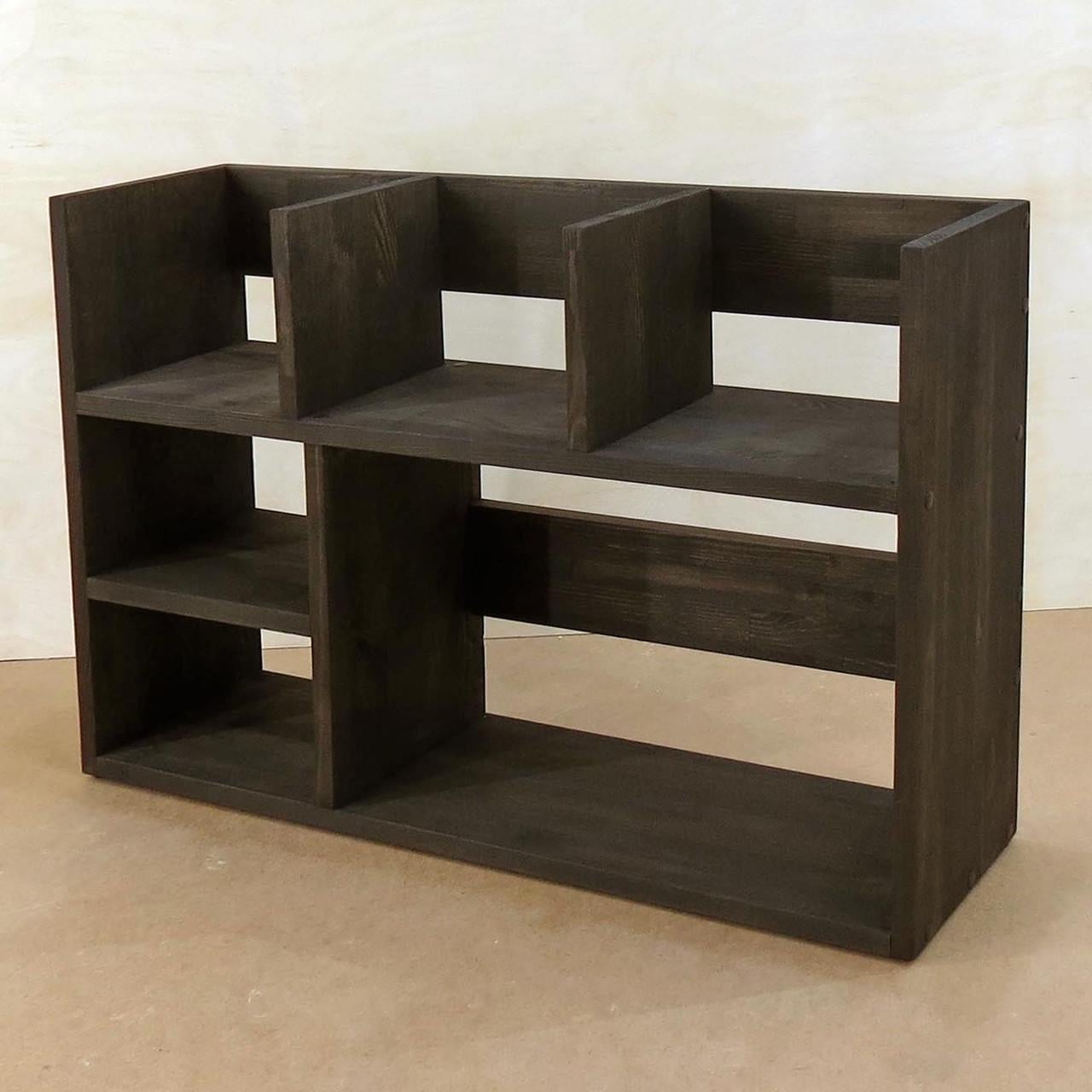 Полка-надстройка настольная из дерева Овелия мокко (АКД-013510)