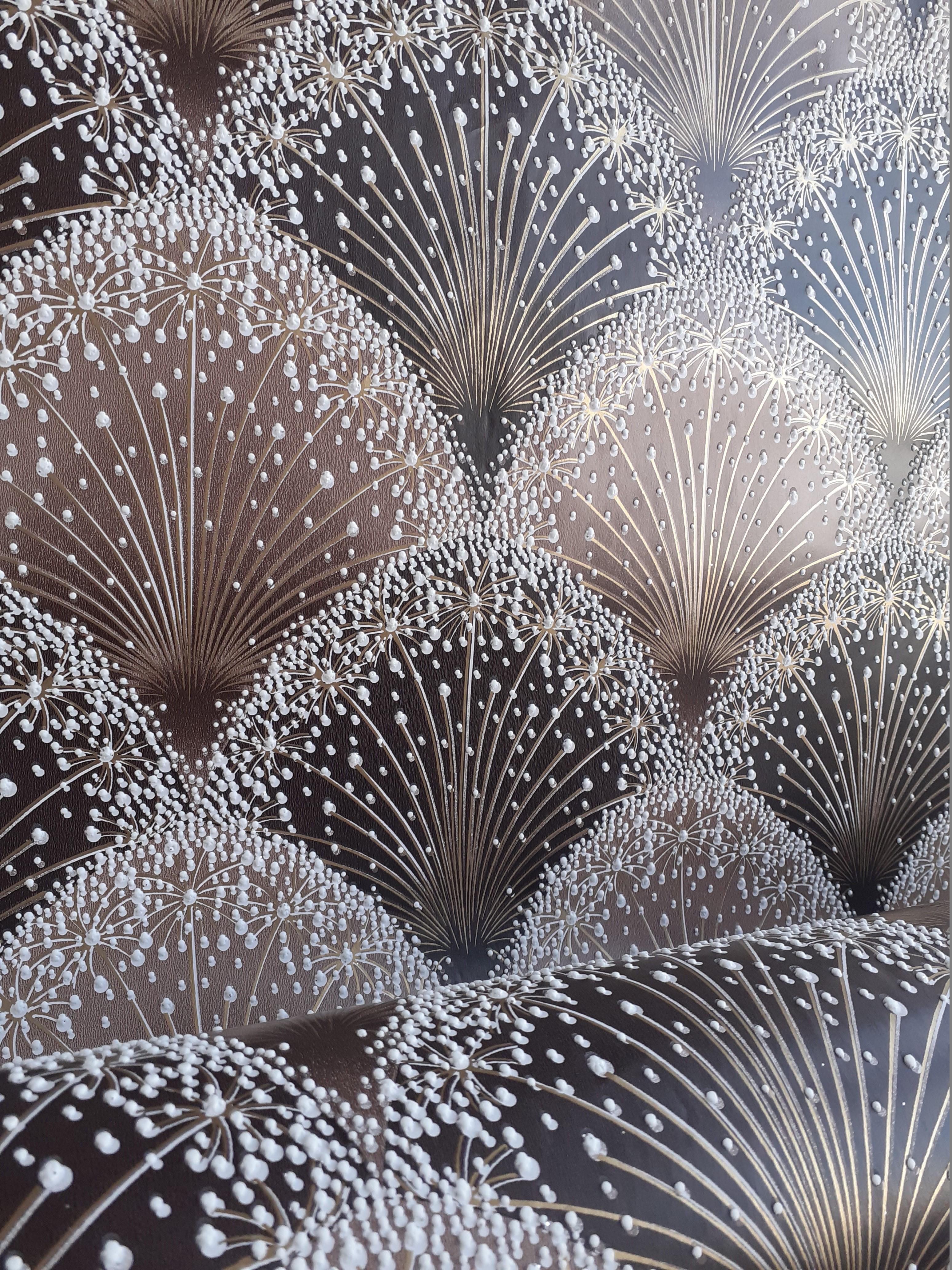 Шпалери паперові акрилові V.I.P. Континент Таллі Коричневий (30214G) - фото 3