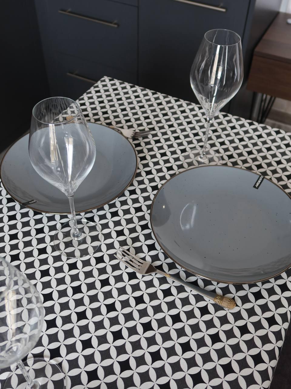 Скатертина водовідштовхувальна тефлонова прямокутна 300x170 см (300139-p5) - фото 2 Скатертина водовідштовхувальна тефлонова прямокутна 300x170 см (300139-p5) - фото 2