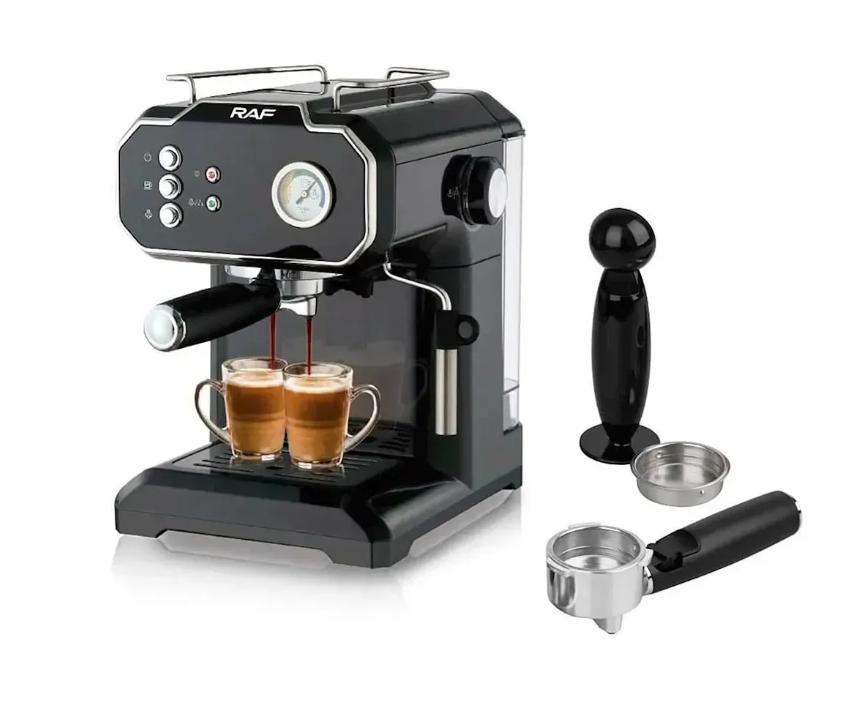 Кофеварка электрическая RAF R-104B 2 л 850 Вт с системой антикапля (31627505)