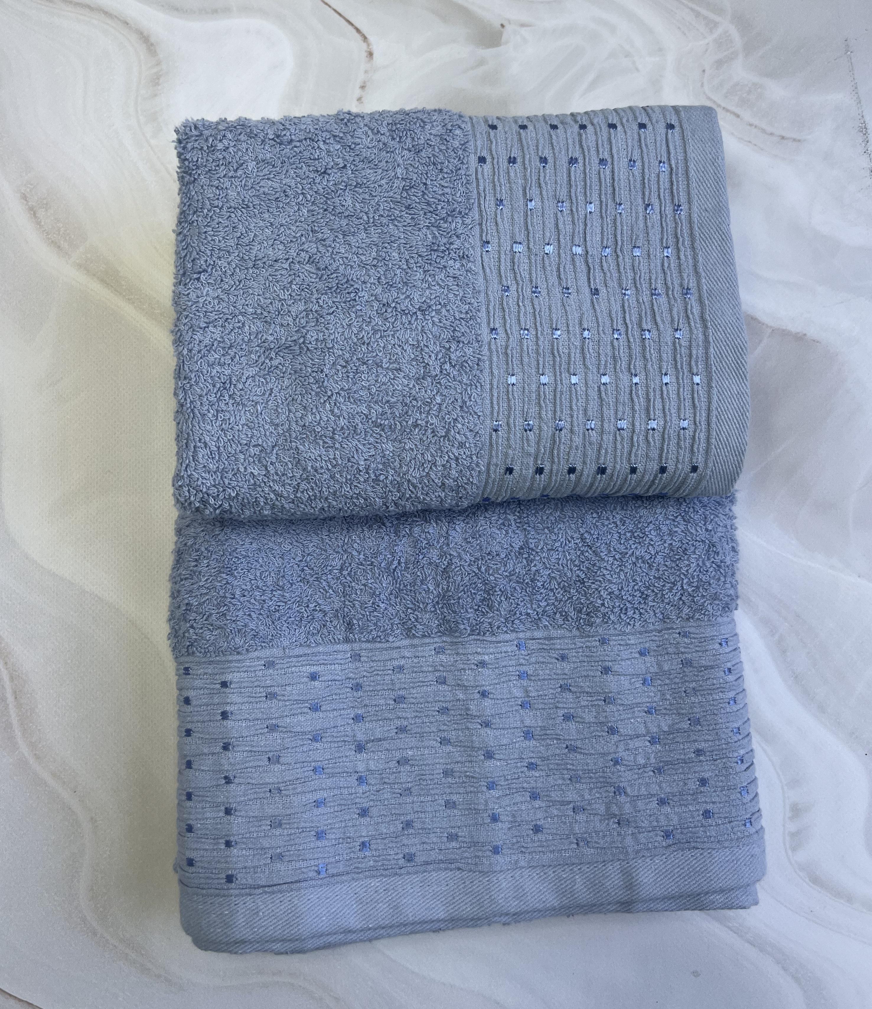 Набір рушників банне та для обличчя 70х40 см/50х90 см 2 шт. Блакитний (mame2v1nokta-mavi) - фото 1 Набір рушників банне та для обличчя 70х40 см/50х90 см 2 шт. Блакитний (mame2v1nokta-mavi) - фото 1