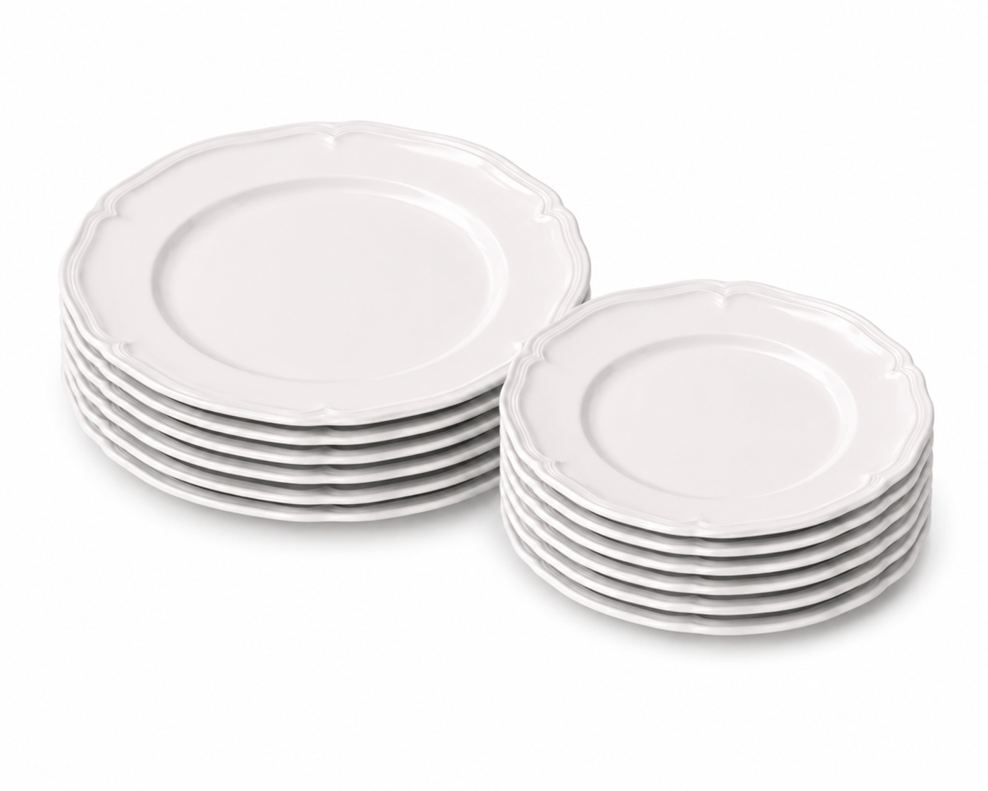 Набор тарелок Villeroy & Boch Manoir 27 см и 21 см фарфор 12 предметов (1023962620-2)