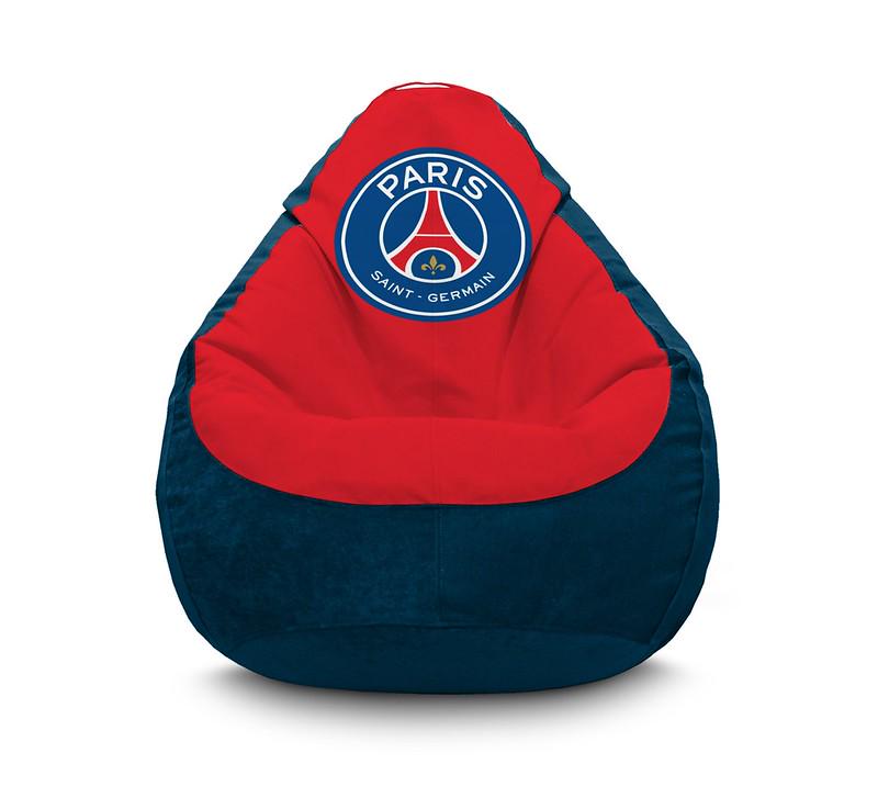 Кресло мешок iPuff Football Paris Saint-Germain FC Флок XXXL 100х135 см Синий Кресло мешок iPuff Football Paris Saint-Germain FC Флок XXXL 100х135 см Синий