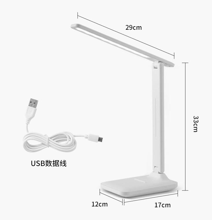 Настольная лампа LED аккумуляторная с подставкой для смартфона Белый (000617) - фото 7 Настольная лампа LED аккумуляторная с подставкой для смартфона Белый (000617) - фото 7
