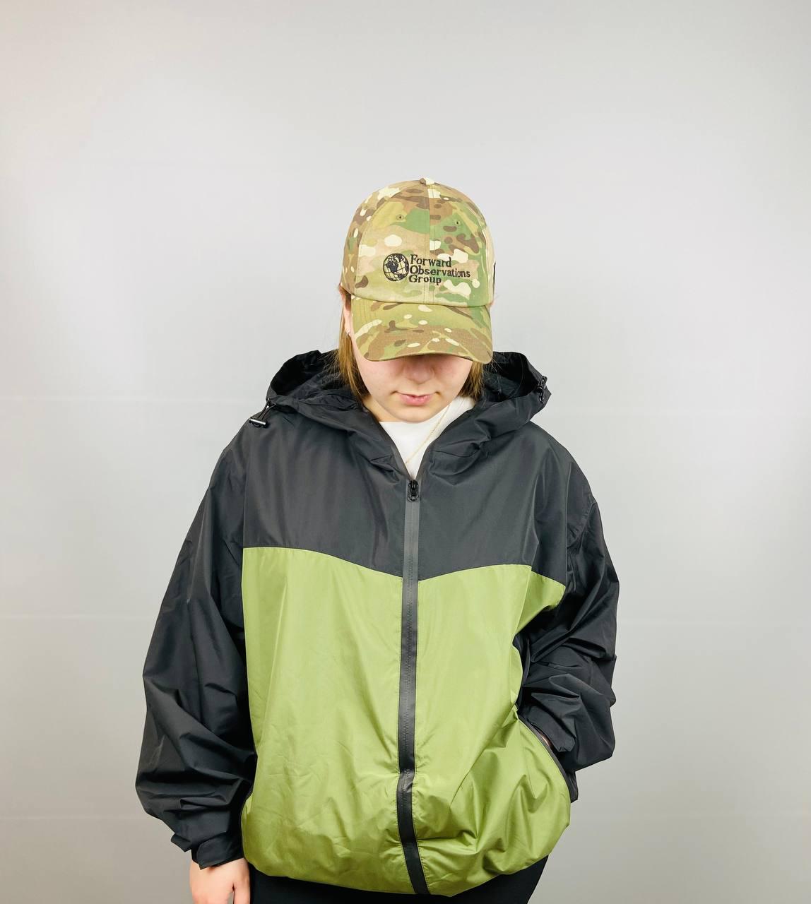 Ветровка мужская L Зеленый/Черный (42652) Ветровка мужская L Зеленый/Черный (42652)