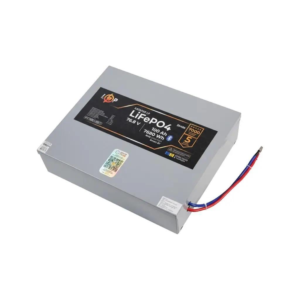 Аккумулятор LogicPower LP LiFePO4 76,8V-100 Ah 7680Wh BMS 200A/100А Smart BT