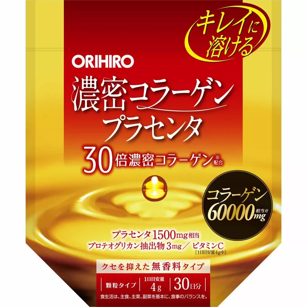 Концентрированный коллаген и плацента Orihiro Dense Collagen Placenta 120 г (2845356957)