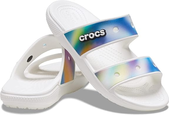 Шльопанці чоловічі утеплені Crocs Classic Solarized Sandal р. 39-40 Білий (14881)