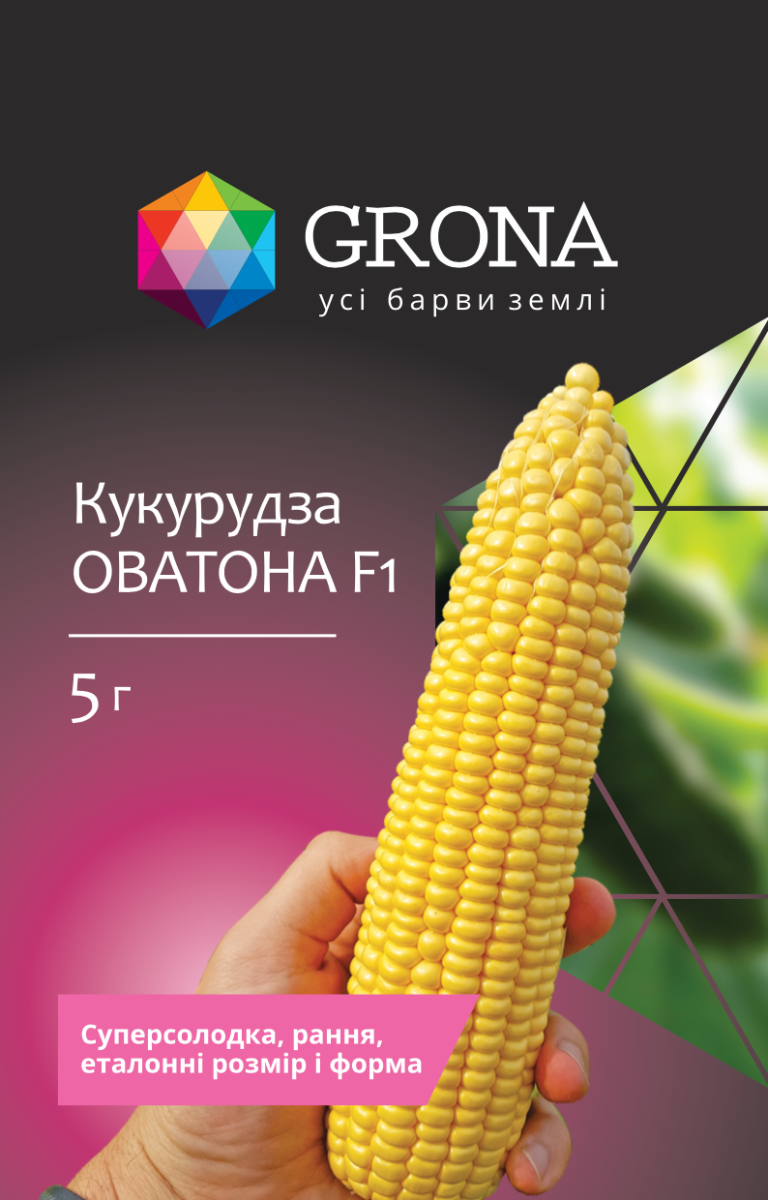 Насіння GRONA ОВАТОНА F1 Clause Кукурудза Цукрова 5 грам