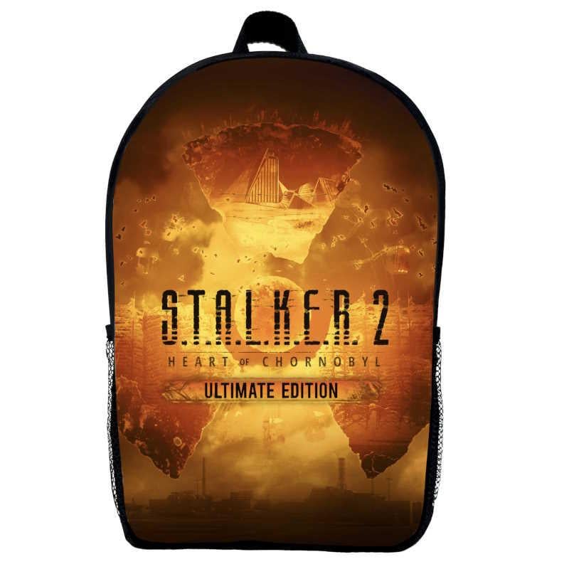 Школьный рюкзак STALKER 2-02 39х27х14 см 14 л Черный (2472991133)