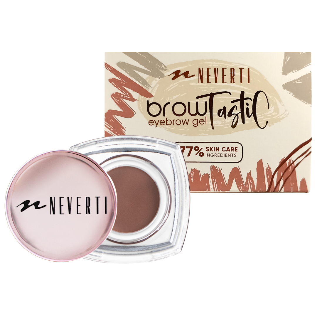 Гель для брів Neverti NP600 3,5 г 001 latte light Бежевий (13352486)