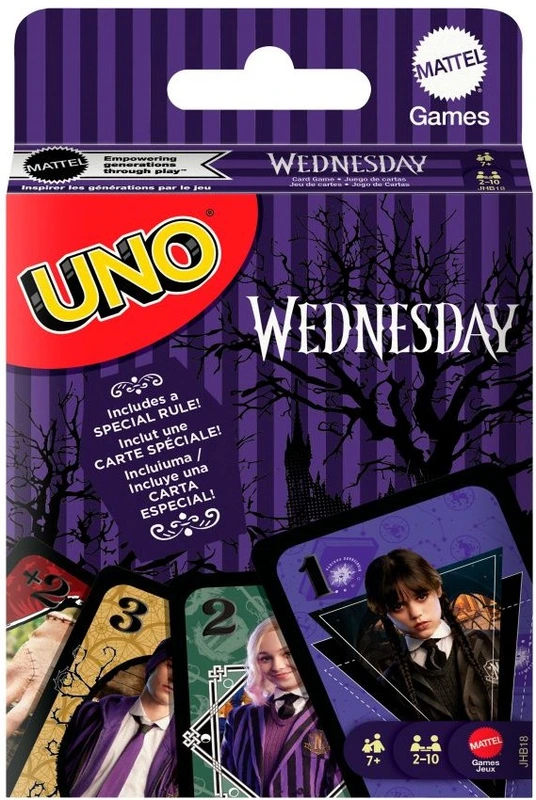 Настільна гра "UNO Wednesday Уно Венздей" (17604) Настільна гра "UNO Wednesday Уно Венздей" (17604)