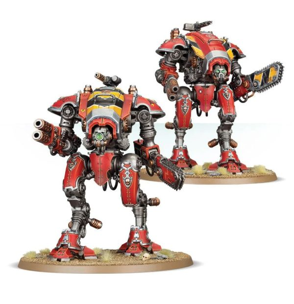 Набір мініатюр Games Workshop IMPERIAL KNIGHTS KNIGHT ARMIGERS (54-20)