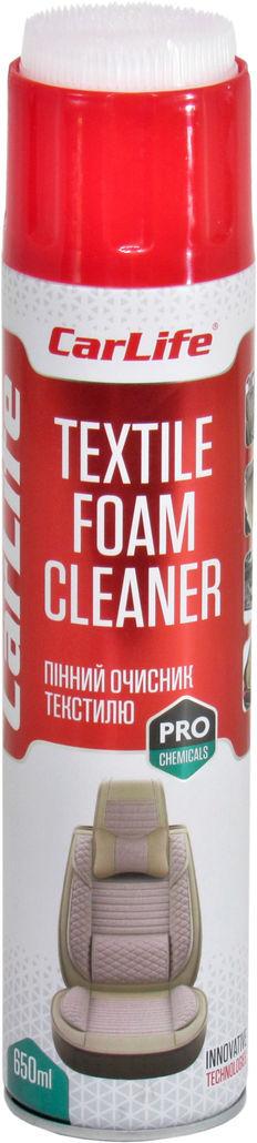 Очиститель текстиля пенный CarLife Foam Cleaner 650 мл (0100699)