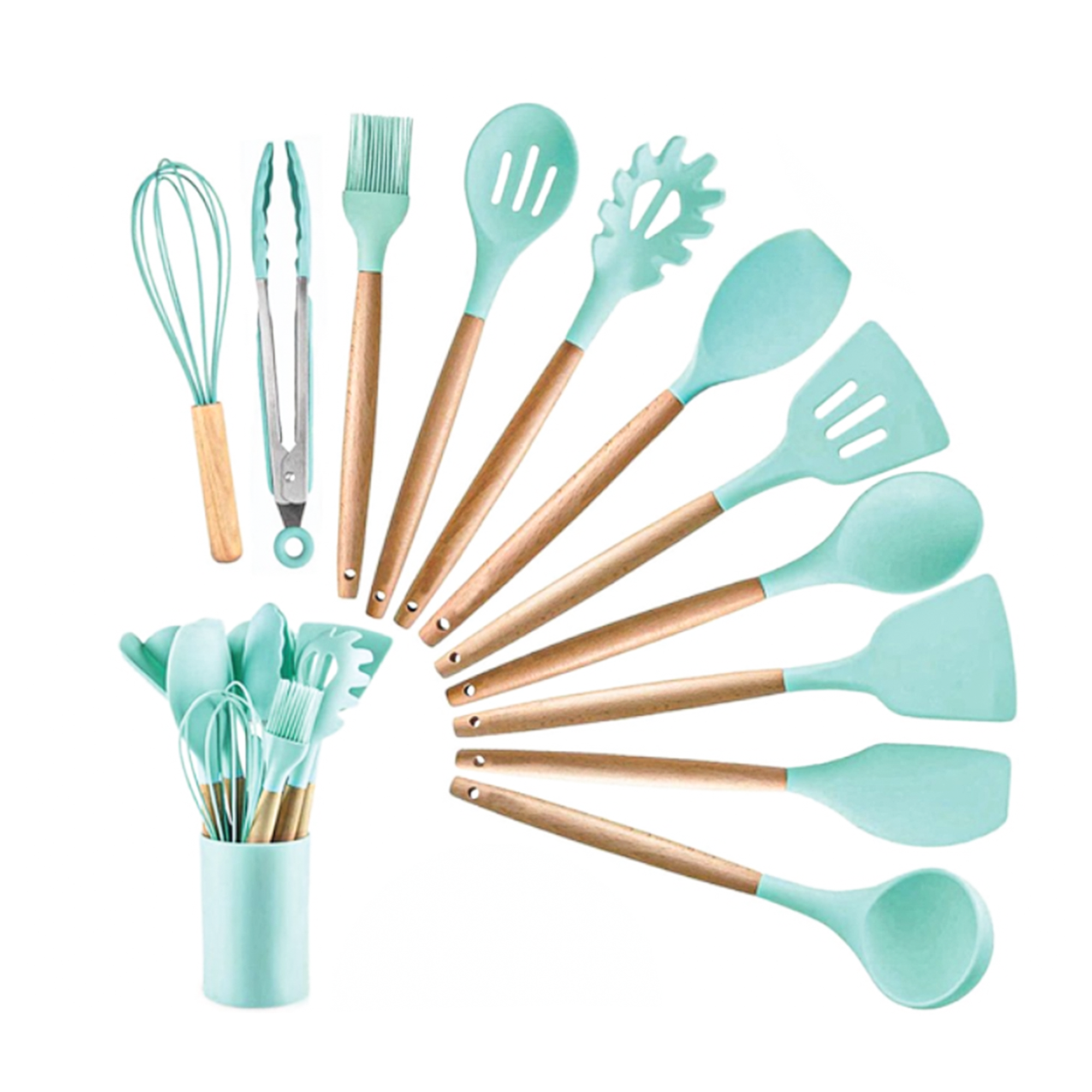 Набор кухонных принадлежностей Ari/Ana 12 пр. с подставкой