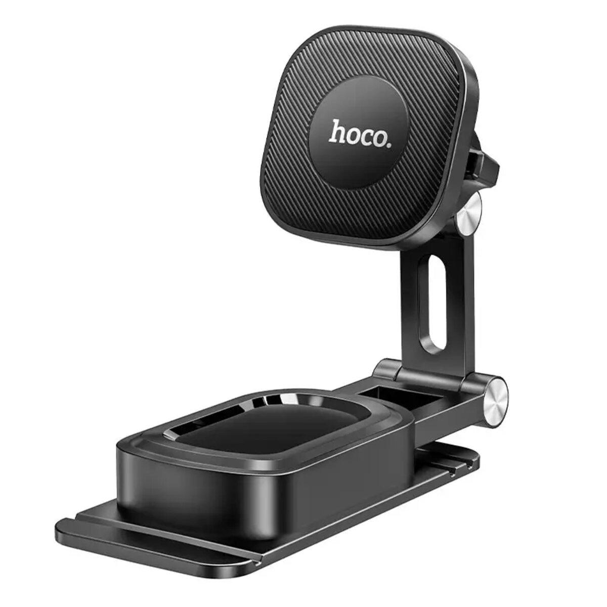 Тримач для телефону до машини Hoco H4 Mike magnetic car mount Black (18410079)