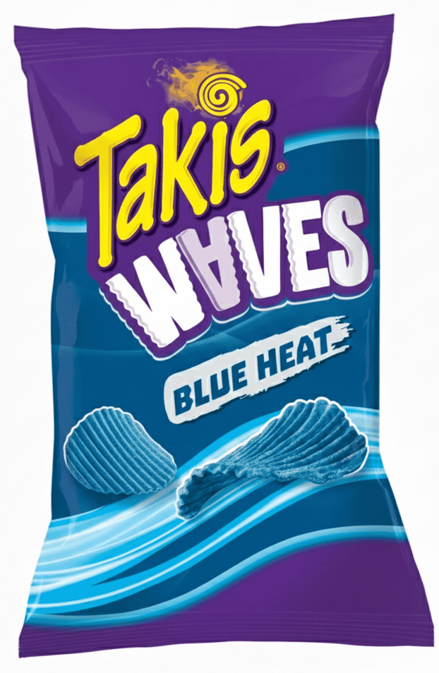 Чипсы Takis Blue Heat Waves Hot Chili Pepper 227 г (2855371018) Чипсы Takis Blue Heat Waves Hot Chili Pepper 227 г (2855371018)