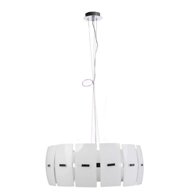 Люстра підвіс лофт Brille BR-01 328S/4 E14 WH для кухні