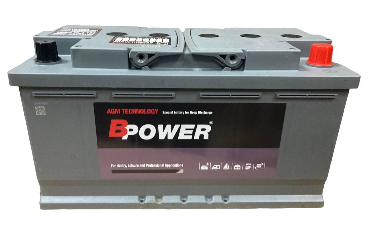 Батарея аккумуляторная BPOWER AGM 12 V 100 Ah