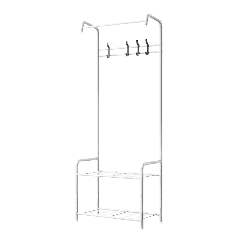 Стійка для одягу Dress Rack з гачками Білий (a6ff21fb)