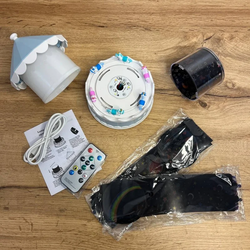 Нічник-проєктор для дітей Карусель 21 слайд (SAM-36-СM) - фото 3 Нічник-проєктор для дітей Карусель 21 слайд (SAM-36-СM) - фото 3