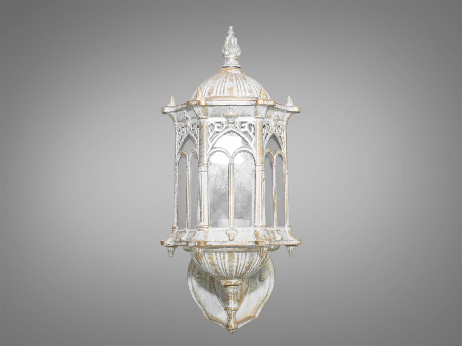 Садово-парковый светильник Белый/Патина (DJ018-S-W1 WH) - фото 2 Садово-парковый светильник Белый/Патина (DJ018-S-W1 WH) - фото 2