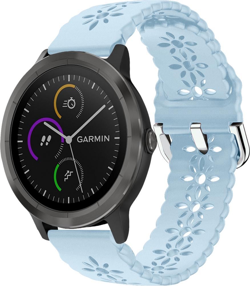 Ремінець Trase для Garmin Vivoactive 3 Blue/Grey (28823-0F)