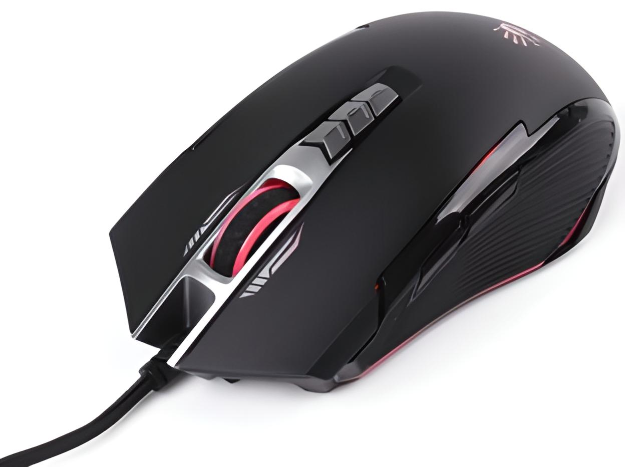 Проводная игровая мышь A4tech P93s Bloody Stone с подсветкой Black