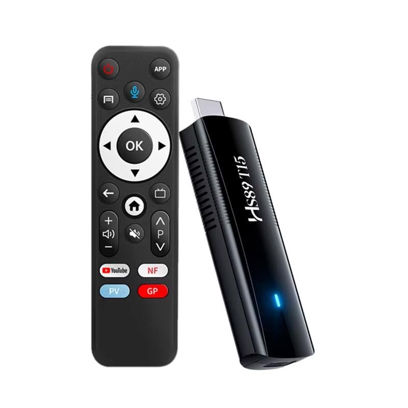 Смарт ТВ приставка-стік Hugsun HS89 T15 2/16 Гб Smart TV Stick Android TV 14 (305-16)