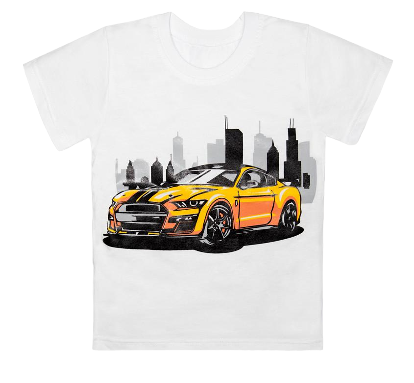 Футболка детская хлопковая для мальчика Gabbi FT-22-9/1 Cool 110 см Белый (13226)