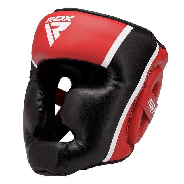 Боксерский шлем RDX AURA PLUS T-17 S Red/Black (3019802773) Боксерский шлем RDX AURA PLUS T-17 S Red/Black (3019802773)