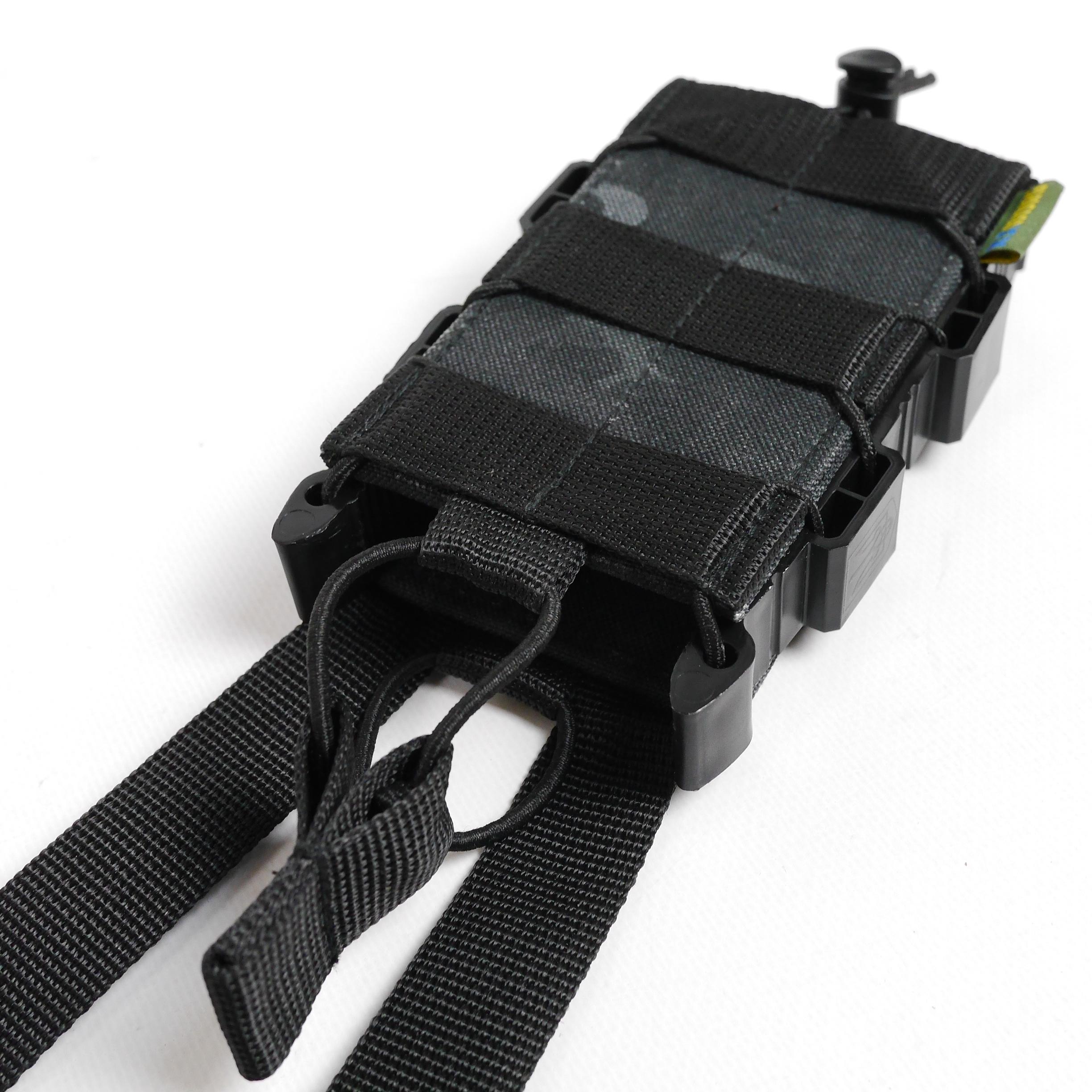 Подсумок военный Kiborg GU одинарный открытый Черный/Мультикам - фото 3 Подсумок военный Kiborg GU одинарный открытый Черный/Мультикам - фото 3